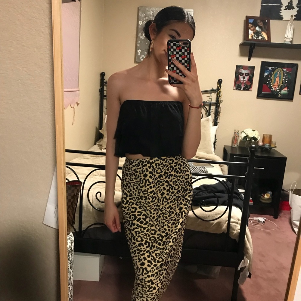 LF / EMMA AND SAM BLACK TUBE TOP